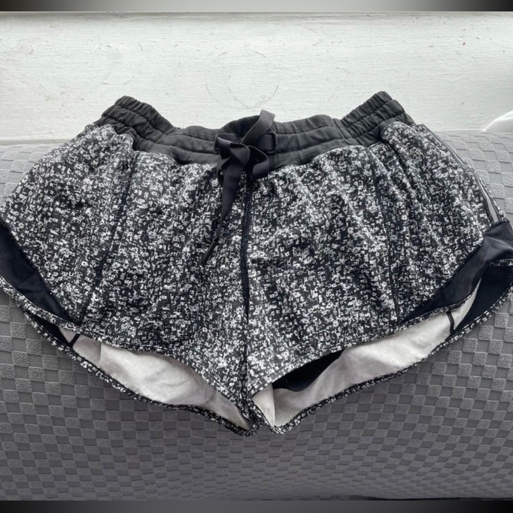 Lulu work out shorts - size 4